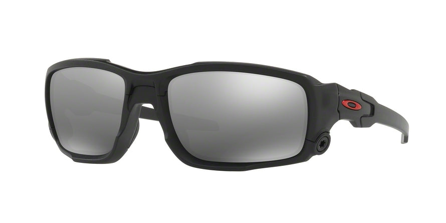Oakley SI BALLISTIC SHOCKTUBE OO9329 Rectangle Sunglasses  932905-MATTE BLACK 61-17-132 - Color Map black