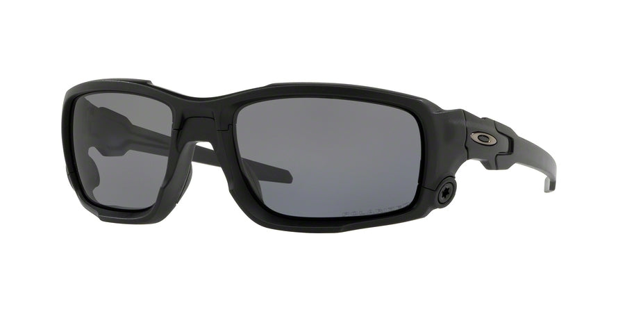 Oakley SI BALLISTIC SHOCKTUBE OO9329 Rectangle Sunglasses  932909-MATTE BLACK 61-17-132 - Color Map black