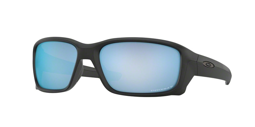 Oakley STRAIGHTLINK OO9331 Rectangle Sunglasses  933105-MATTE BLACK 58-17-132 - Color Map black