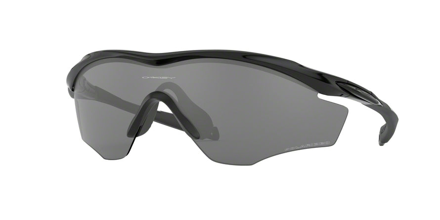 Oakley M2 FRAME XL OO9343 Irregular Sunglasses  934309-POLISHED BLACK 45-145-121 - Color Map black