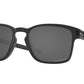 Oakley LATCH SQUARED (A) OO9358 Rectangle Sunglasses  935818-MATTE BLACK INK 55-17-139 - Color Map black