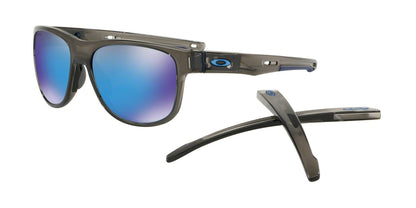 Oakley CROSSRANGE R OO9359 Square Sunglasses  935903-GREY SMOKE 57-17-137 - Color Map grey