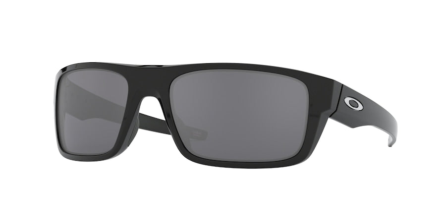 Oakley DROP POINT OO9367 Rectangle Sunglasses  936702-POLISHED BLACK 60-18-132 - Color Map black