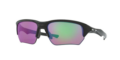 Oakley FLAK BETA (A) OO9372 Rectangle Sunglasses  937205-POLISHED BLACK 65-9-131 - Color Map black
