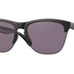 Oakley FROGSKINS LITE OO9374 Round Sunglasses  937443-MATTE BLACK 63-10-138 - Color Map black