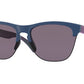 Oakley FROGSKINS LITE OO9374 Round Sunglasses  937447-MATTE POSEIDON 63-10-138 - Color Map blue