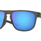 Oakley HOLBROOK R (A) OO9379 Square Sunglasses  937908-GREY SMOKE 55-17-140 - Color Map grey