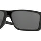 Oakley DOUBLE EDGE OO9380 Rectangle Sunglasses  938008-POLISHED BLACK 66-17-128 - Color Map black