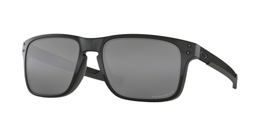 Oakley HOLBROOK MIX OO9384 Rectangle Sunglasses  938406-POLISHED BLACK 57-17-138 - Color Map black