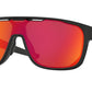 Oakley CROSSRANGE SHIELD (A) OO9390 Rectangle Sunglasses  939003-MATTE BLACK 31-131-137 - Color Map black