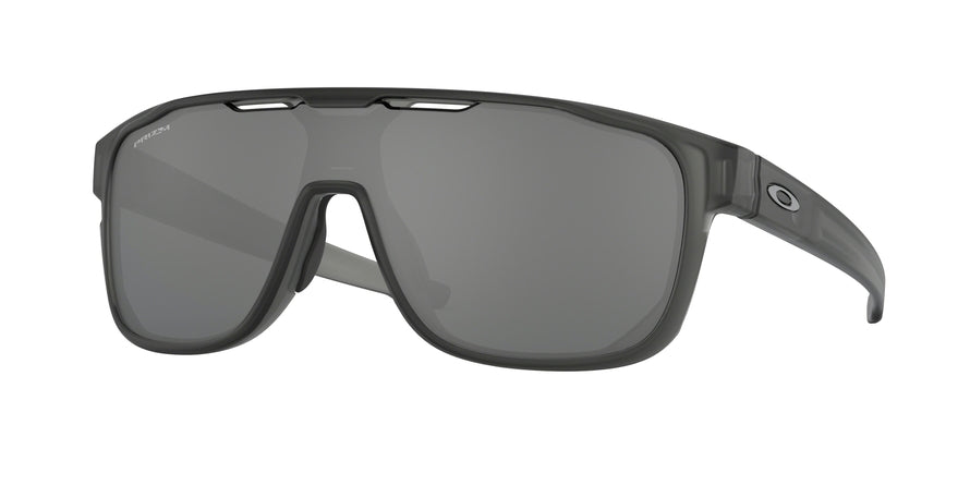 Oakley CROSSRANGE SHIELD (A) OO9390 Rectangle Sunglasses  939007-MATTE GREY SMOKE 31-131-137 - Color Map grey