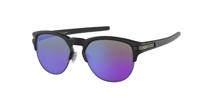 Oakley LATCH KEY OO9394 Round Sunglasses  939402-MATTE BLACK 52-18-140 - Color Map black