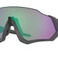 Oakley FLIGHT JACKET OO9401 Rectangle Sunglasses  940115-STEEL 37-137-136 - Color Map grey