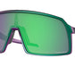 Oakley SUTRO OO9406 Rectangle Sunglasses  940647-TLD MATTE PURPLE GREEN SHIFT 37-137-140 - Color Map purple/reddish