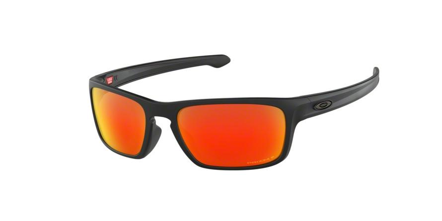 Oakley SLIVER STEALTH (A) OO9409 Square Sunglasses  940906-MATTE BLACK 57-17-140 - Color Map black