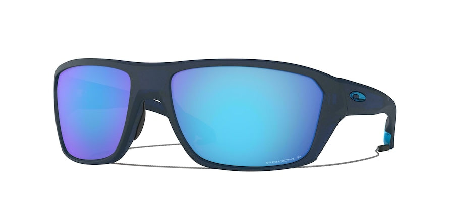 Oakley SPLIT SHOT OO9416 Rectangle Sunglasses  941604-MATTE TRANSLUCENT BLUE 64-17-132 - Color Map blue