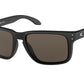 Oakley HOLBROOK XL OO9417 Square Sunglasses  941701-MATTE BLACK 59-18-137 - Color Map black
