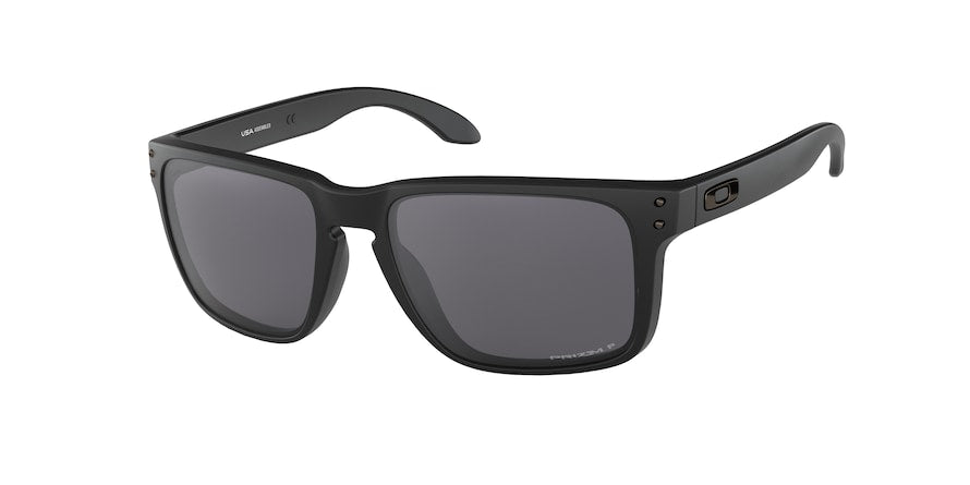 Oakley HOLBROOK XL OO9417 Square Sunglasses  941705-MATTE BLACK 59-18-137 - Color Map black