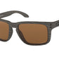 Oakley HOLBROOK XL OO9417 Square Sunglasses  941706-WOODGRAIN 59-18-137 - Color Map brown