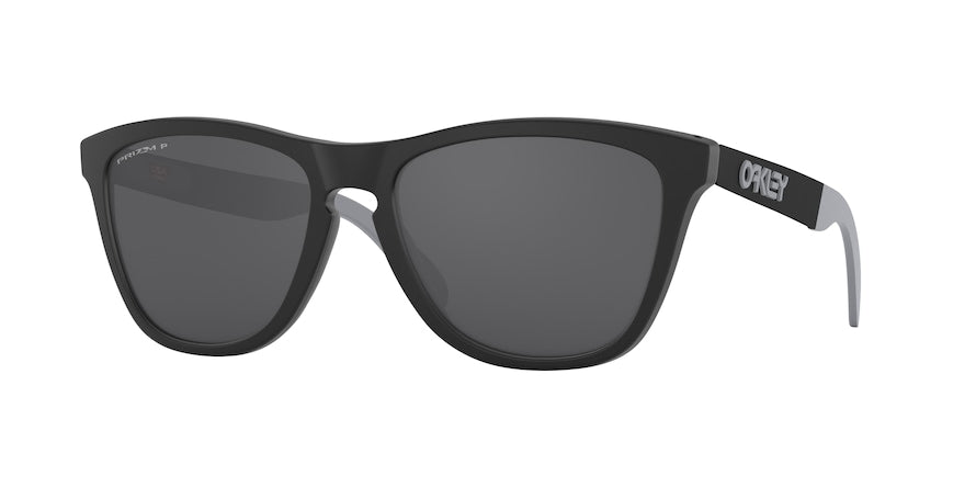 Oakley FROGSKINS MIX (A) OO9428F Round Sunglasses  942810-MATTE BLACK INK 55-17-140 - Color Map black