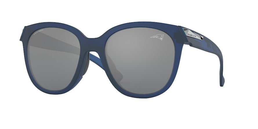 Oakley LOW KEY OO9433 Round Sunglasses  943312-MATTE TRANSLUCENT BLUE 54-19-140 - Color Map blue