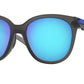 Oakley LOW KEY OO9433 Round Sunglasses  943317-MATTE GREY SMOKE 54-19-140 - Color Map grey