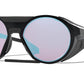 Oakley CLIFDEN OO9440 Round Sunglasses  944002-POLISHED BLACK 56-17-146 - Color Map black