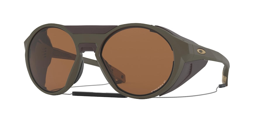 Oakley CLIFDEN OO9440 Round Sunglasses  944004-MATTE OLIVE GREEN 56-17-146 - Color Map green