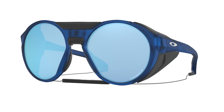 Oakley CLIFDEN OO9440 Round Sunglasses  944005-MATTE TRANSLUCENT BLUE 56-17-146 - Color Map blue