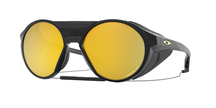 Oakley CLIFDEN OO9440 Round Sunglasses  944007-MATTE BLACK 56-17-146 - Color Map black