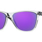 Oakley FROGSKINS 35TH OO9444 Round Sunglasses  944405-POLISHED CLEAR 57-16-143 - Color Map clear