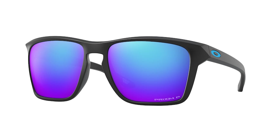 Oakley SYLAS (A) OO9448F Rectangle Sunglasses  944804-MATTE BLACK 58-16-139 - Color Map black