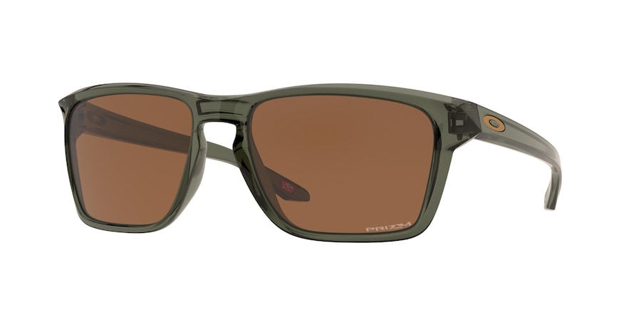 Oakley SYLAS OO9448 Rectangle Sunglasses  944814-OLIVE INK 57-17-142 - Color Map green
