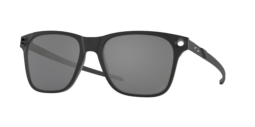 Oakley APPARITION OO9451 Square Sunglasses  945105-SATIN BLACK 55-18-136 - Color Map black