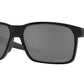 Oakley PORTAL X OO9460 Rectangle Sunglasses  946006-POLISHED BLACK 59-15-135 - Color Map black