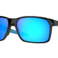 Oakley PORTAL X OO9460 Rectangle Sunglasses  946012-POLISHED BLACK 59-15-135 - Color Map black