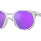Oakley HSTN (A) OO9464A Round Sunglasses  946402-MATTE CLEAR 52-21-140 - Color Map clear