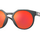 Oakley HSTN (A) OO9464A Round Sunglasses  946403-MATTE CARBON 52-21-140 - Color Map black