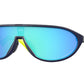 Oakley CMDN (A) OO9467A Rectangle Sunglasses  946706-MATTE NAVY 33-133-118 - Color Map blue