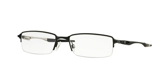 Oakley Optical HALFSHOCK OX3119 Rectangle Eyeglasses  311901-SATIN BLACK 55-19-142 - Color Map black