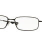 Oakley Optical KEEL BLADE OX3125 Rectangle Eyeglasses  312501-POLISHED BLACK 53-18-136 - Color Map black