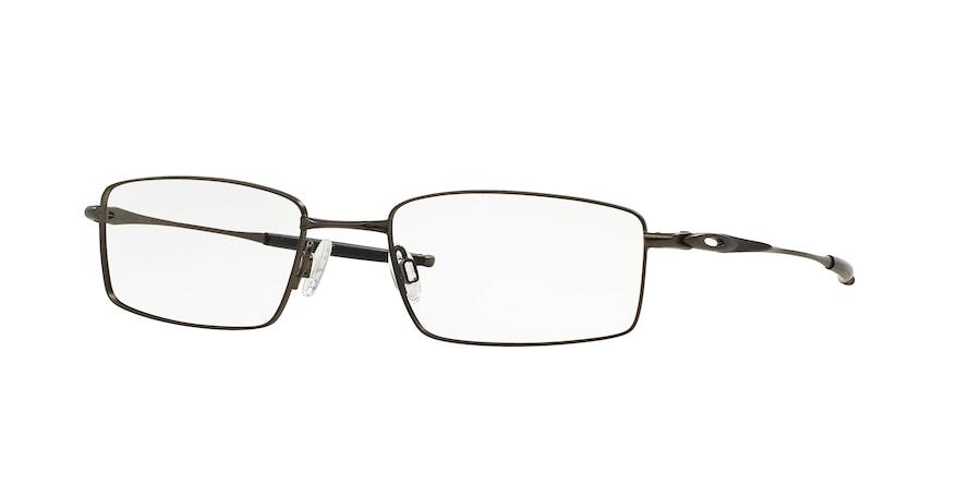 Oakley Optical TOP SPINNER 4B OX3136 Rectangle Eyeglasses  313602-POLISHED BLACK 53-19-140 - Color Map black