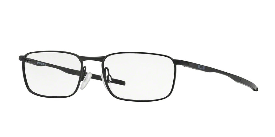 Oakley Optical BARRELHOUSE OX3173 Rectangle Eyeglasses  317301-MATTE BLACK 52-17-139 - Color Map black