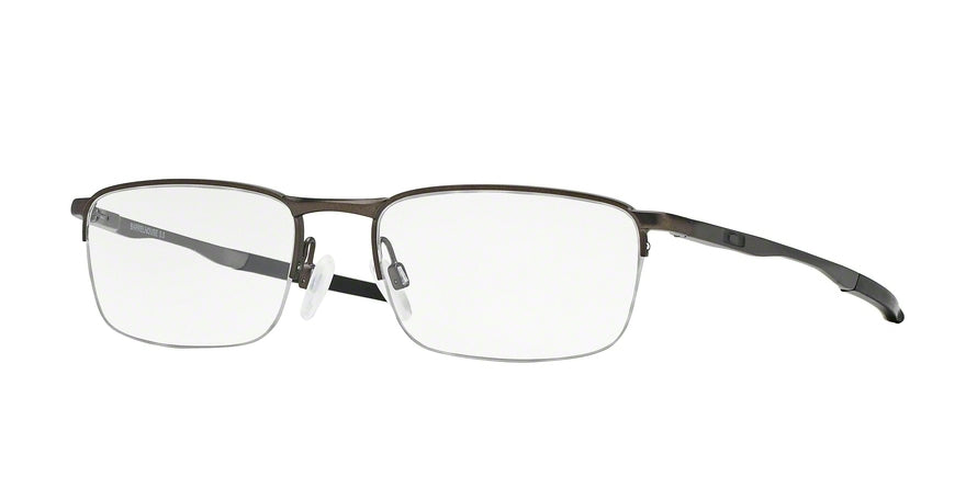 Oakley Optical BARRELHOUSE 0.5 OX3174 Rectangle Eyeglasses  317402-PEWTER 53-18-139 - Color Map silver