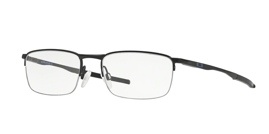 Oakley Optical BARRELHOUSE 0.5 OX3174 Rectangle Eyeglasses  317404-MATTE MIDNIGHT 53-18-139 - Color Map blue