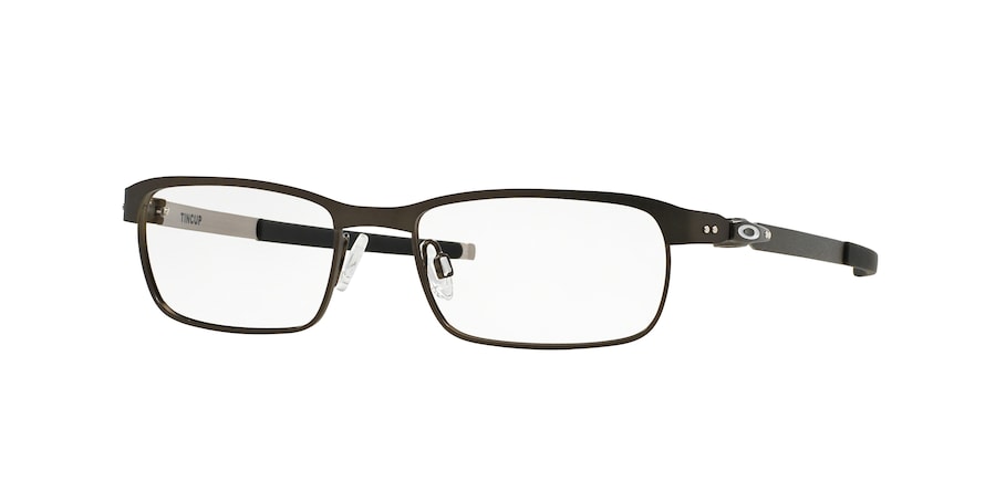 Oakley Optical TINCUP OX3184 Rectangle Eyeglasses  318402-POWDER PEWTER 54-17-135 - Color Map gunmetal