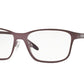 Oakley Optical PENCHANT OX3214 Square Eyeglasses  321402-POLISHED BLACKBERRY 53-16-137 - Color Map purple/reddish