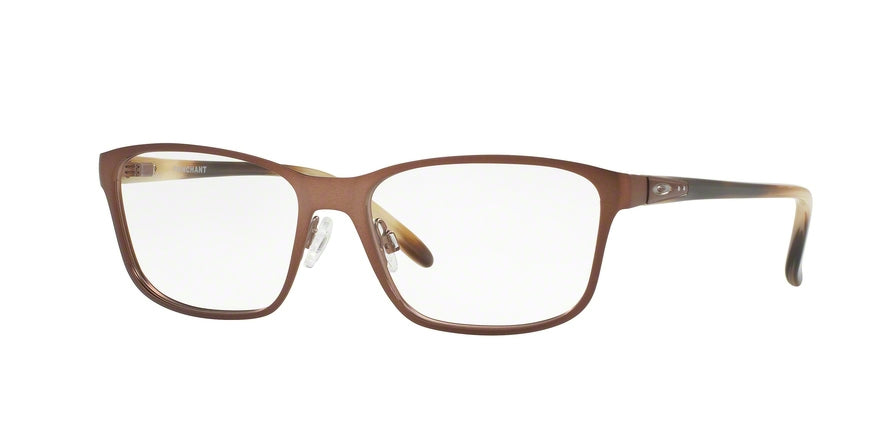 Oakley Optical PENCHANT OX3214 Square Eyeglasses  321403-SATIN BRUSHED CHOCOLATE 53-16-137 - Color Map brown