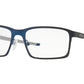 Oakley Optical BASE PLANE OX3232 Rectangle Eyeglasses  323204-MATTE MIDNIGHT 54-17-141 - Color Map blue