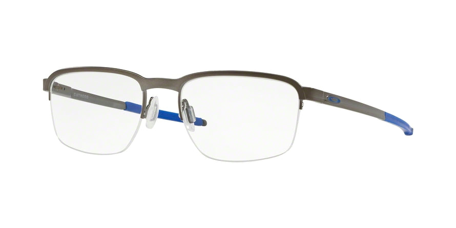 Oakley Optical CATHODE OX3233 Square Eyeglasses  323304-MATTE GUNMETAL 54-18-138 - Color Map silver